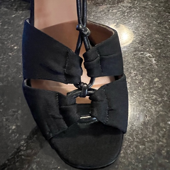 Alaia 4” open toe heels - Picture 9 of 11